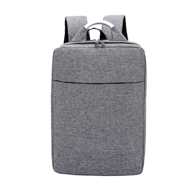 2019 fashion New polyester shoulder bag male business casual hard computer bag waterproof student bag solid color for students