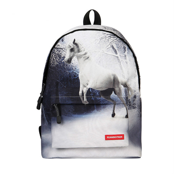 Hot sale Fashion Brand luxury designer backpacks men new middle school students shoulder bag school season animal elephant travel backpack