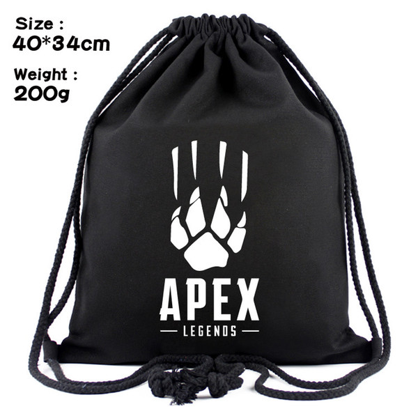 Apex Legends Drawstring backpack Game Canvas Bag Student Letter Print Travel Gym Outdoor Bags rucksack CNY1156