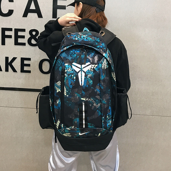 Fashion Shoulder Bag Sports Basketball Backpack Computer Student Bag Male and Female Large Outdoor Travel Bag