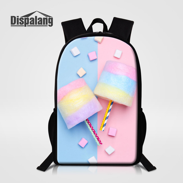 Candy Marshmallow Backpack To School Girl Pineapple Unique Design Schoolbags Women Polyester Hight Quality Shoulder Bagpack Child Sac A Dos