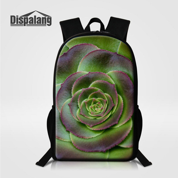 Girl Cute Lightweight Bookbags Flower Print School Bags For Teenage Girls Womens Travel Backpack Ladies Rucksack Mochila Sac A Dos Wholesale