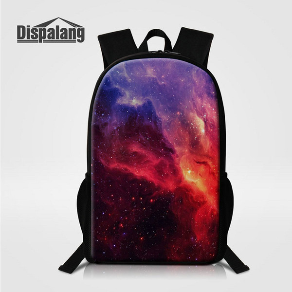 Kids School Backpacks For Girls Boys Universe Space Stars Schoolbags Bookbags For Children Students Mochila Escolar Galaxy Sands Pack Rugtas