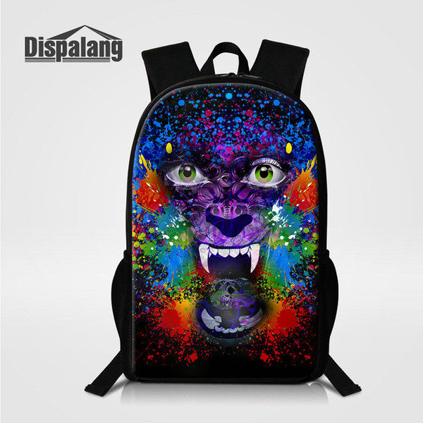 Personalized Expression School Backpack For Elementary Students Mochila Escolar 3D Printed Cartoon Illustration Children Bookbag Male Rugzak