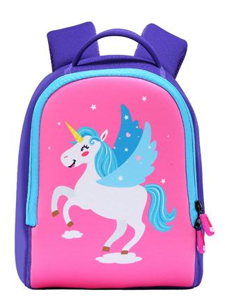 Meng Xiao Miao Kids Backpack, Unicorn Toddler Baby Backpack Kindergarten Children Cartoon Pre School Bags Boys Girls Gift Schoolbag