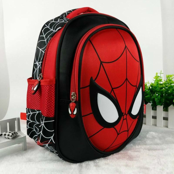 Hot 3D School Bags For Boys Waterproof Backpacks Child Spiderman Book Bag Kids Shoulder Bag Satchel Knapsack Mochila