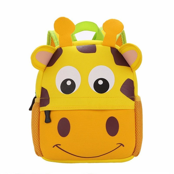 2019 Children 3d Cute Cartoon Animal Waterproof Schoolbag Kindergarten Kids School Bag For Girls Boys Dog Shaped School Backpack