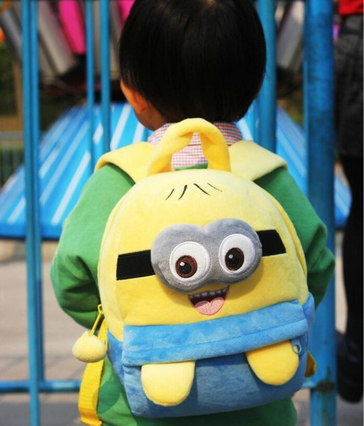 kids outdoor backpack for girls boys children backpacks school bags cartoon animals snacks bag plush Shoulder bag Schoolbag