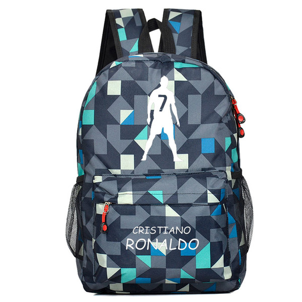 Teen Ronaldo School Backpack Bags for Boys Teenagers Back Pack Men Ronaldo Children Cool Schoolbags