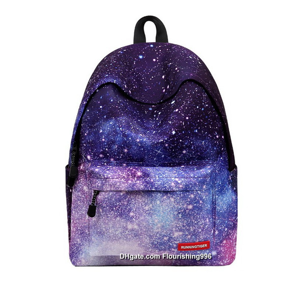 Lowest Price ! Women Backpack School Bag Stars Universe Space Printing Female Backpacks for College Students Shoulder Bags