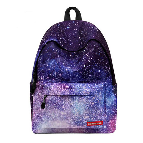 Fashion Women's Backpack Starry Sky School bag For Girl Ladies Teenagers Casual Travel bags Schoolbag 1PCS drop ship