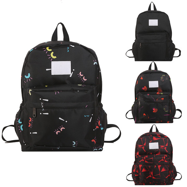 2019 Designer Fashion Backpack Brand Sport Outdoor Packs Handbags New Men Women Duffel Bags Black Graffiti Red Student School Bag