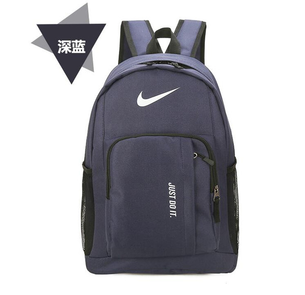 Unisex School Bag Waterproof Nylon Brand New Schoolbag Travel Men Women Backpack Polyester Bag Shoulder Bags Computer Packsack