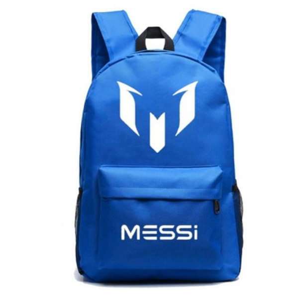 Free gift Messi backpacks waterproof jansport designer backpack men sport school bags for teenage boys girls kids