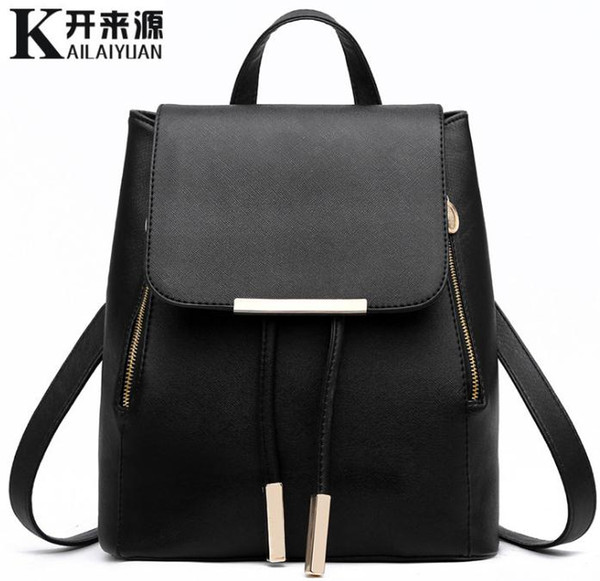 2017 Fashion Women's backpack bag school bag handbags shoulder purse top quality free shipping