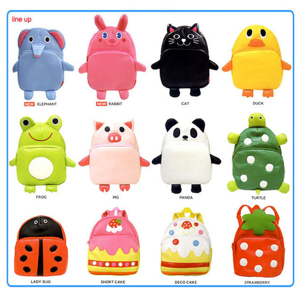 retails children backbags Baby Handbags girls backpacks cartoon animal Kids school bags baby boys Shoulders backpack top quality hot sale