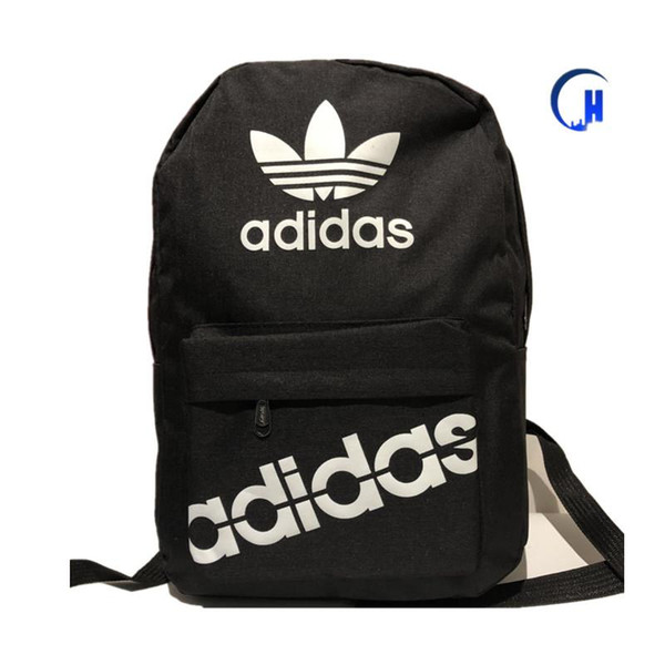 4 Color white black Letter Backpacks 2018 Student Fashion Large Female Travel Backpacks For School Bag Outdoor Travel Bags