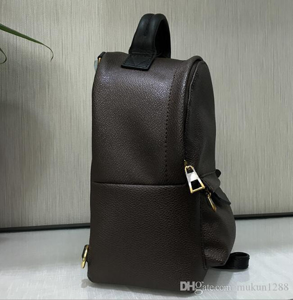 Hight quality Original Wome Palm Springs Mini Backpack genuine leather children backpacks women printing leather Mini backpack 859