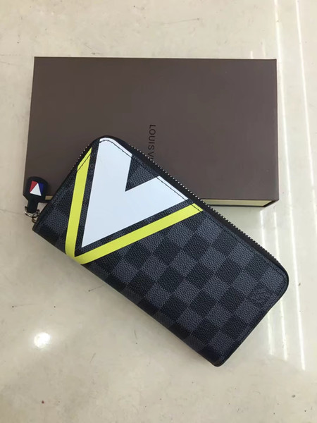 HOTTop surprise price luxury designer classic zipper wallet fast delivery more style