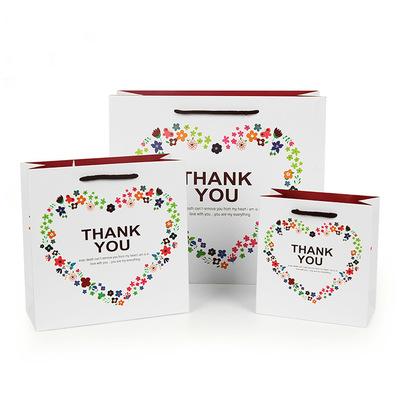 Fashion High Quality Three-color Cute Pattern Paper Jam Gift Bag Can Be Customized Love Luxury Jewelry Gift Gift Bag