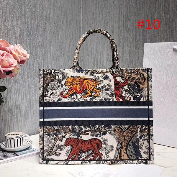 2019 igh-capacity and high quality embroidery Classic Colorful flowers Designer handbags multi color famous brand handbag fashion shopping