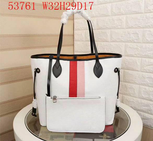 Designer shopping bags Women casual Medium bags real leather waves totes 32cm wide Low profit sale Big with small pouch