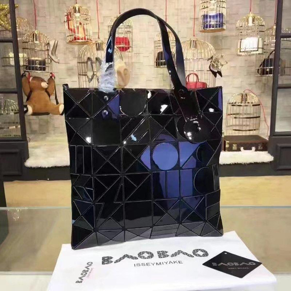 Popular women shopping bags Healthy durable Acrylic Irregular geometric shapes casual bags free to fold 34cm factory price large volume