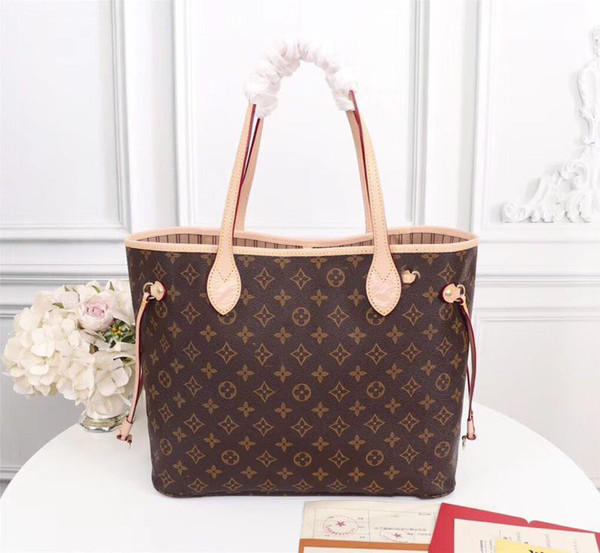 40995 013 2019 new Ladies'shopping bags 32cm Top leather free shipping