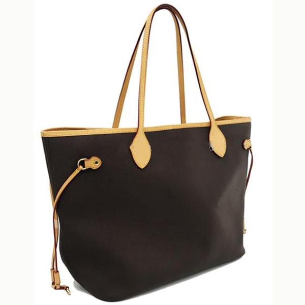 Free Shipping 32CM/40CM Brown Color Women Shopping Bag with Clutch Tote Hot-selling Bag