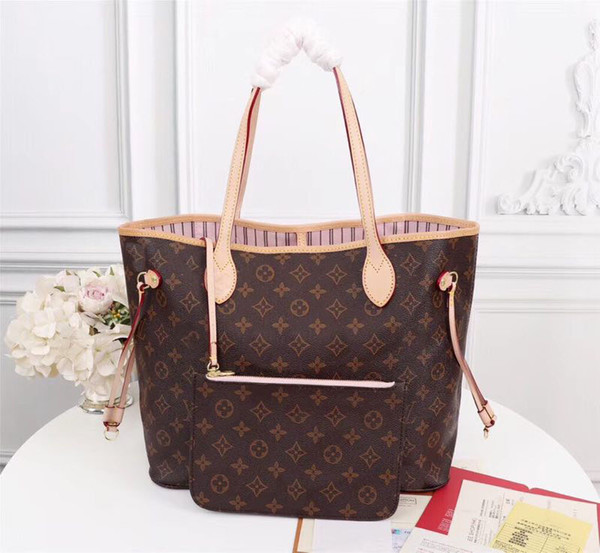 2019 new Ladies'shopping bags 32cm Top leather Hand bag free shipping L40995