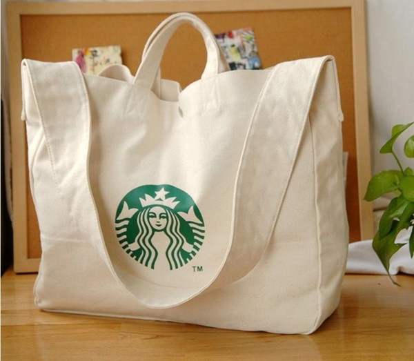 2017 Hot Sale!Starbucks Messenger Shoulder Mummy Bag Canvas leisure shopping bags Large Shoulder Bag Messenger Bag