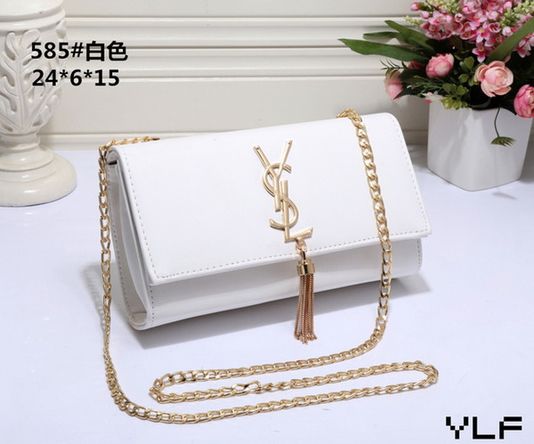 2018 Luxury Pattern Designer Bags Famous Women Genuine Leather Handbags Should with Card Holder Money Clip 2018 New Men's Purse Small Vallet