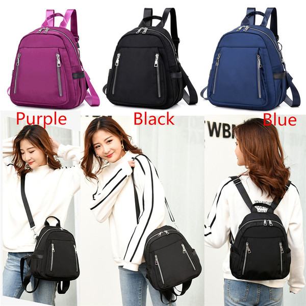 Women Backpack Purse Water-Resistant Nylon Rucksack Lightweight School Shoulder Bag Daily Shoulder Backpack for Women and Girl