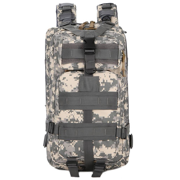 Fashion Outdoor Marching Knapsack Tactical Backpack ACU Camouflage