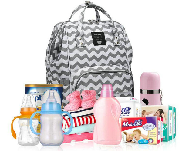 mom bag multi-functional large capacity fashion baby go out mom bag female mother baby bag