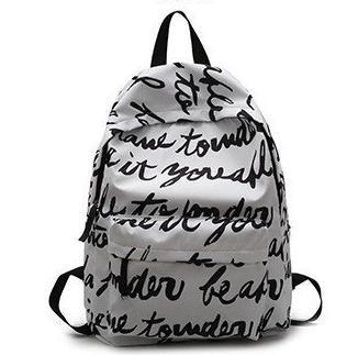 Fashion Luxury designer Backpacks women's new Korean ulzzang personality graffiti fashion backpack brand backpack for women