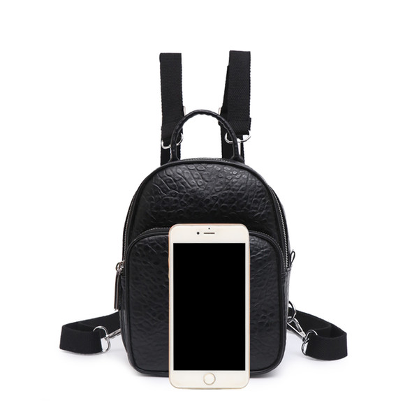 2019 hot sale Fashion mini luxury designer Brand Backpack with Letter&Stripes Printed Designer Women Shoulder Luxury Backpack Zipper