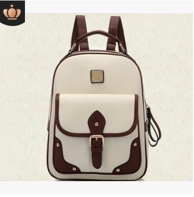 2019 fashion new hot women's bag double shoulder bag Korean fashion version of college wind certificate of divorce leisure backpack brand