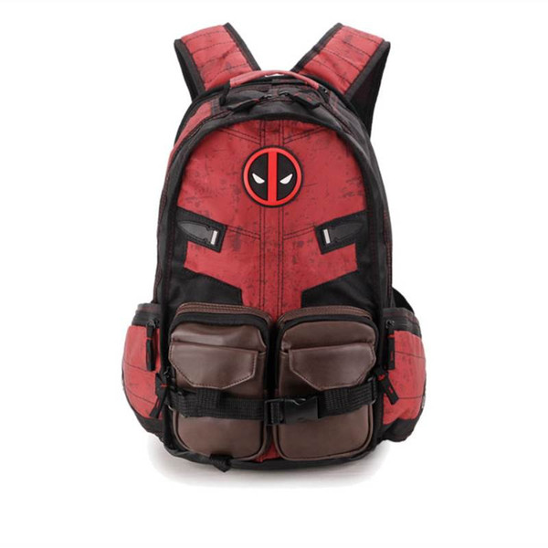 New Deadpool Backpack Men Backpacks Superhero Bag Sport Backpack School Bag For Teenager Outdoor Backpack Multifunctional Package Knapsack