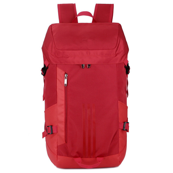 Backpack men and women outdoor climbing fashion striped backpack large capacity travel basketball bag new wholesale