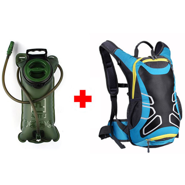 15L Sports 2L Water Bags Ergonomics Hydration Cycling Bag Outdoor Climbing Camping Hiking Backpack 62