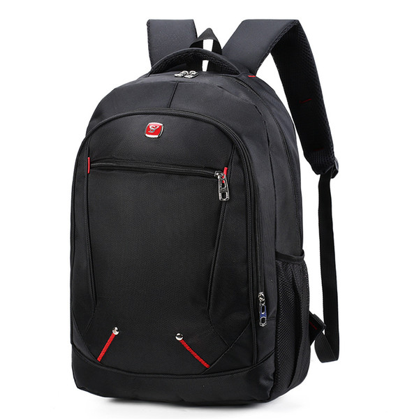 Men Laptop Backpacks Waterproof Large Capacity Student School Bags For Teenager Male Mochila Masculina Women Black Travel Bag