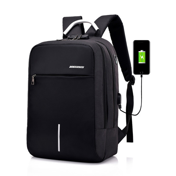 New Multifunction USB Charging Men Laptop Backpacks For Teenager Fashion Male Leisure Travel Backpack