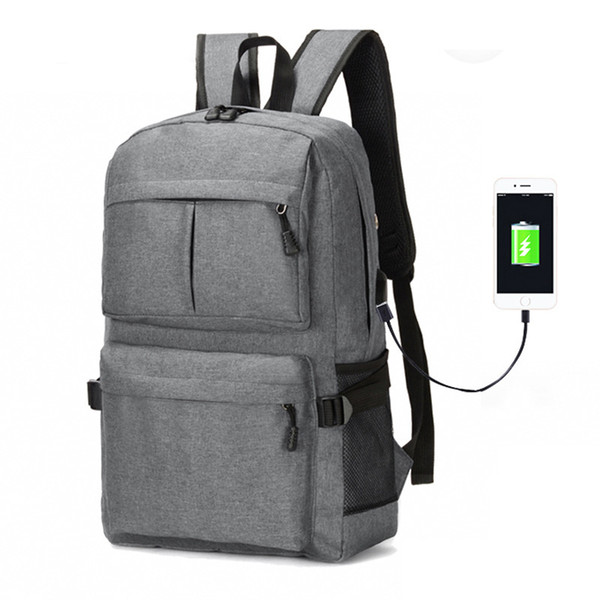 Large Capacity Men Laptop Backpacks Waterproof USB Charging Backpack School Bags For Teenager Male Mochila Masculina Travel Bag