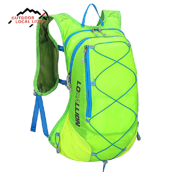 Men Women outdoor sport Backpack Bag 15 L Waterproof Hiking Trail Running Travel Bags Rucksack