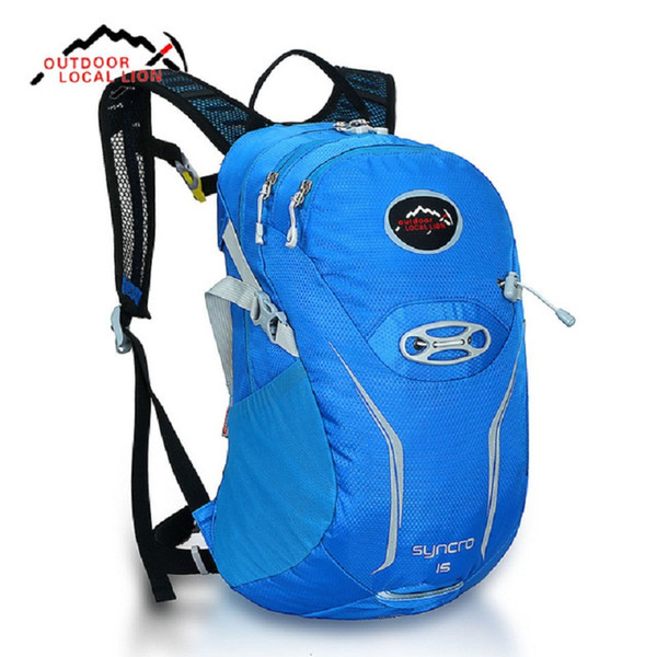 15L Polyester Cycling Backpack Women Men Outdoor Backpack Rucksack Riding Knapsack Pack 8 Colors Optional