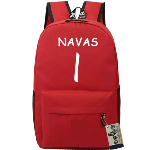 Keylor Navas backpack Soccer goalkeeper daypack Football fans schoolbag Quality rucksack Sport school bag Outdoor day pack