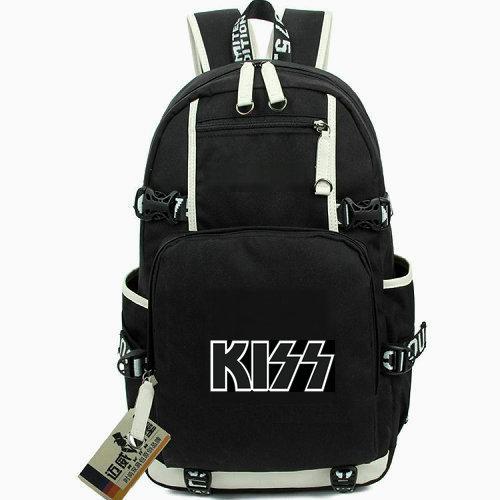 Kiss rucksack Paul Stanley daypack Heavy metal rock band schoolbag Music knapsack Computer backpack Sport school bag Out door day pack