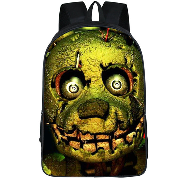 Five Nights at Freddy backpack Toy bear freddys daypack Free ship schoolbag Casual rucksack Sport school bag Outdoor day pack