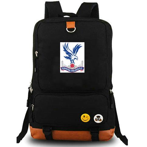 Crystal rucksack Palace FC daypack 1905 football club schoolbag Soccer packsack Team backpack Laptop school bag Outdoor day pack